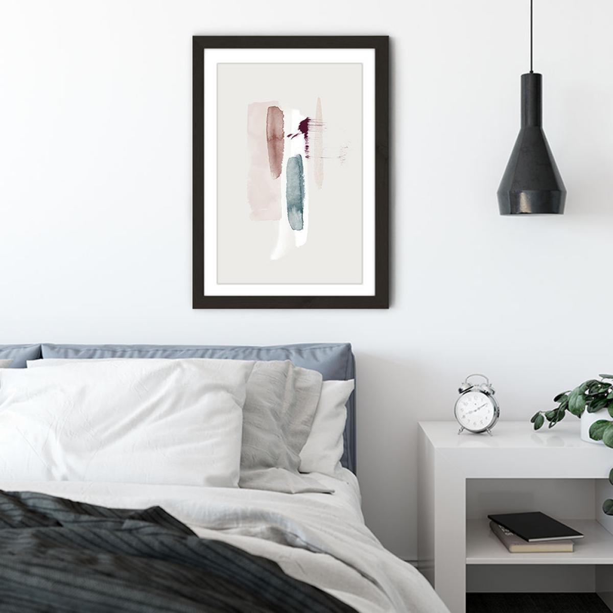 Delicate Art Print Black Frame – image 5