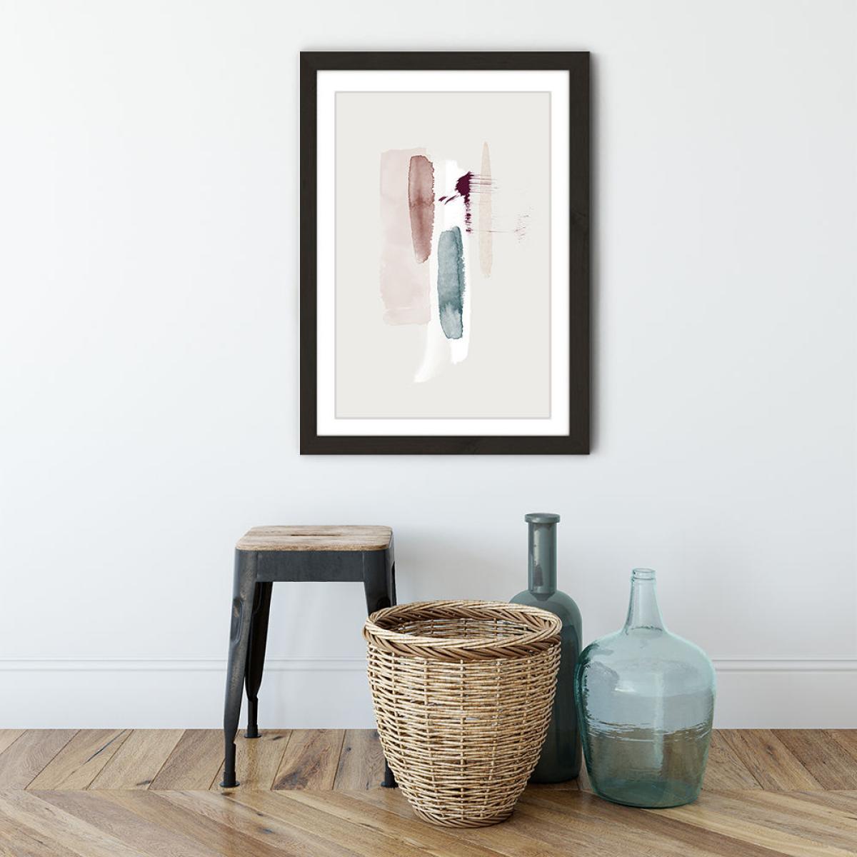 Delicate Art Print Black Frame – image 7