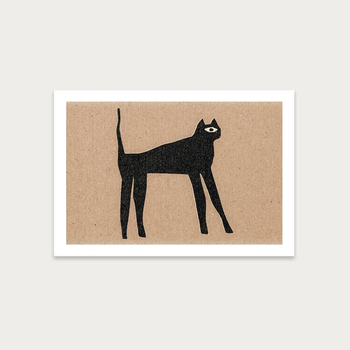 The Cat Art Print Unframed