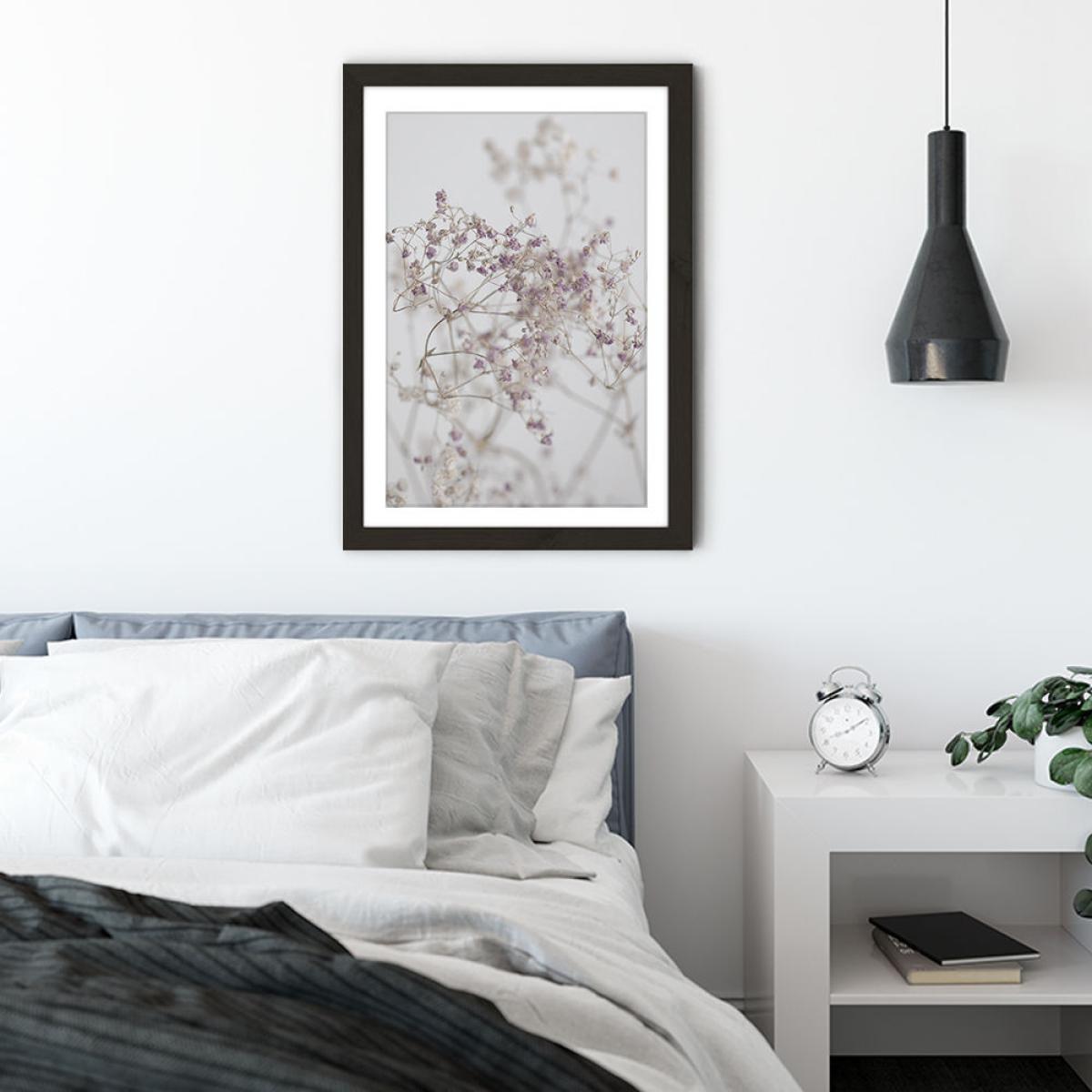 Blossoms in The Field Art Print Black Frame – image 4