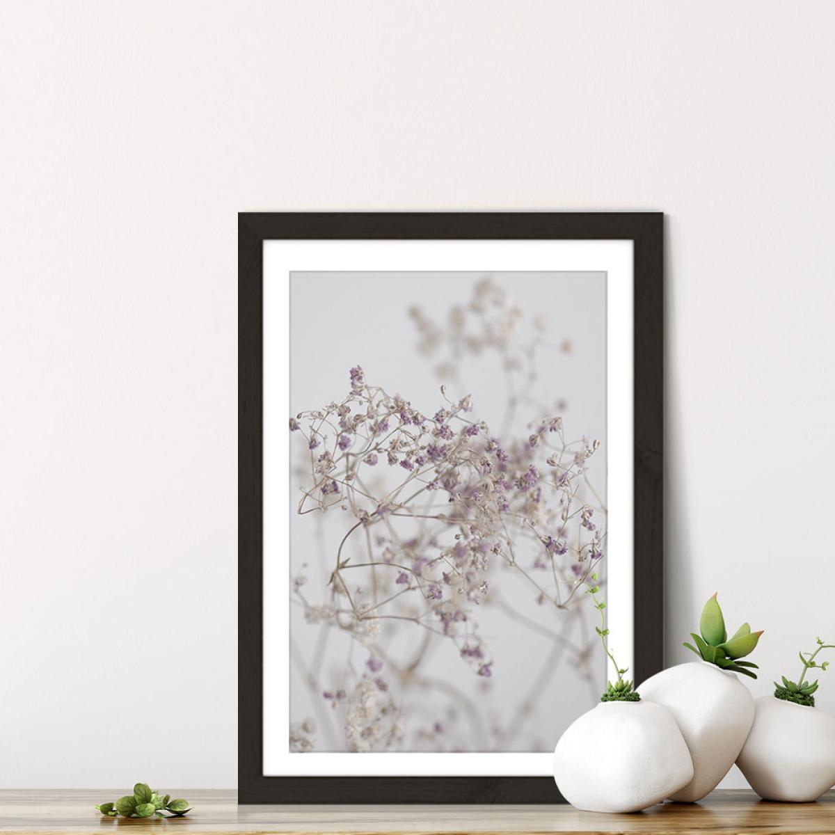 Blossoms in The Field Art Print Black Frame – image 7