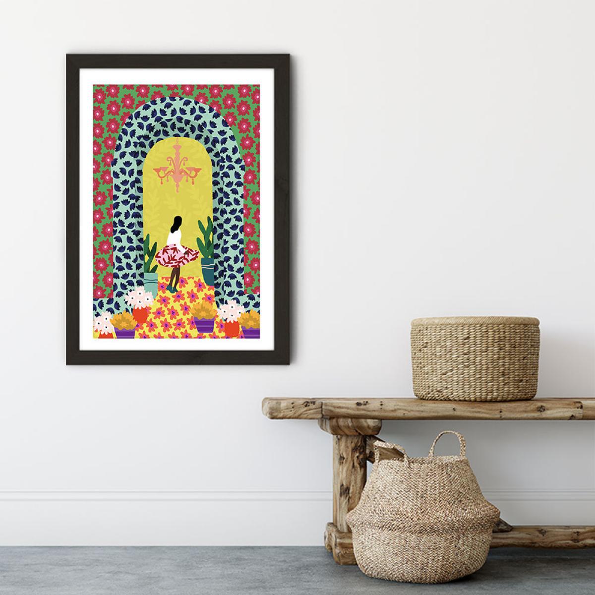 Find Yourself in Every Detail of Your Life Art Print Black Frame – image 5