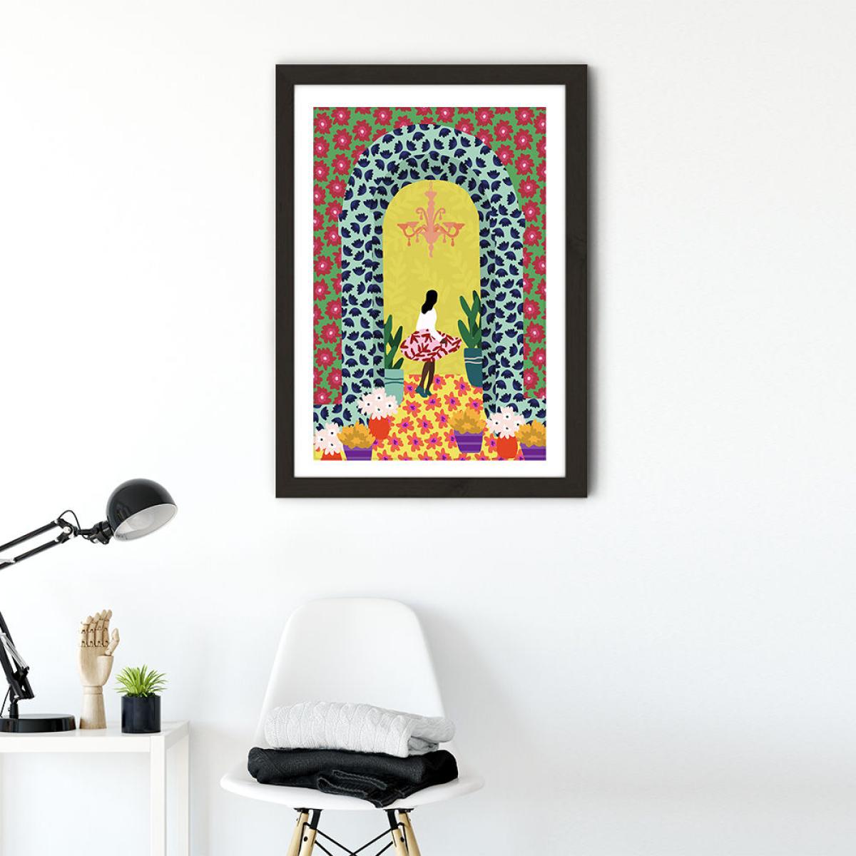 Find Yourself in Every Detail of Your Life Art Print Black Frame – image 7