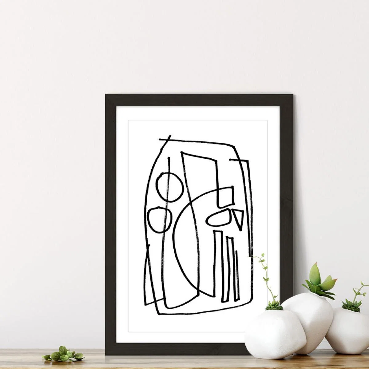 Stark II Art Print Black Frame – image 7