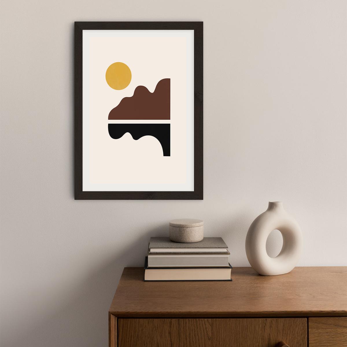 Big Sur Art Print Black Frame – image 2
