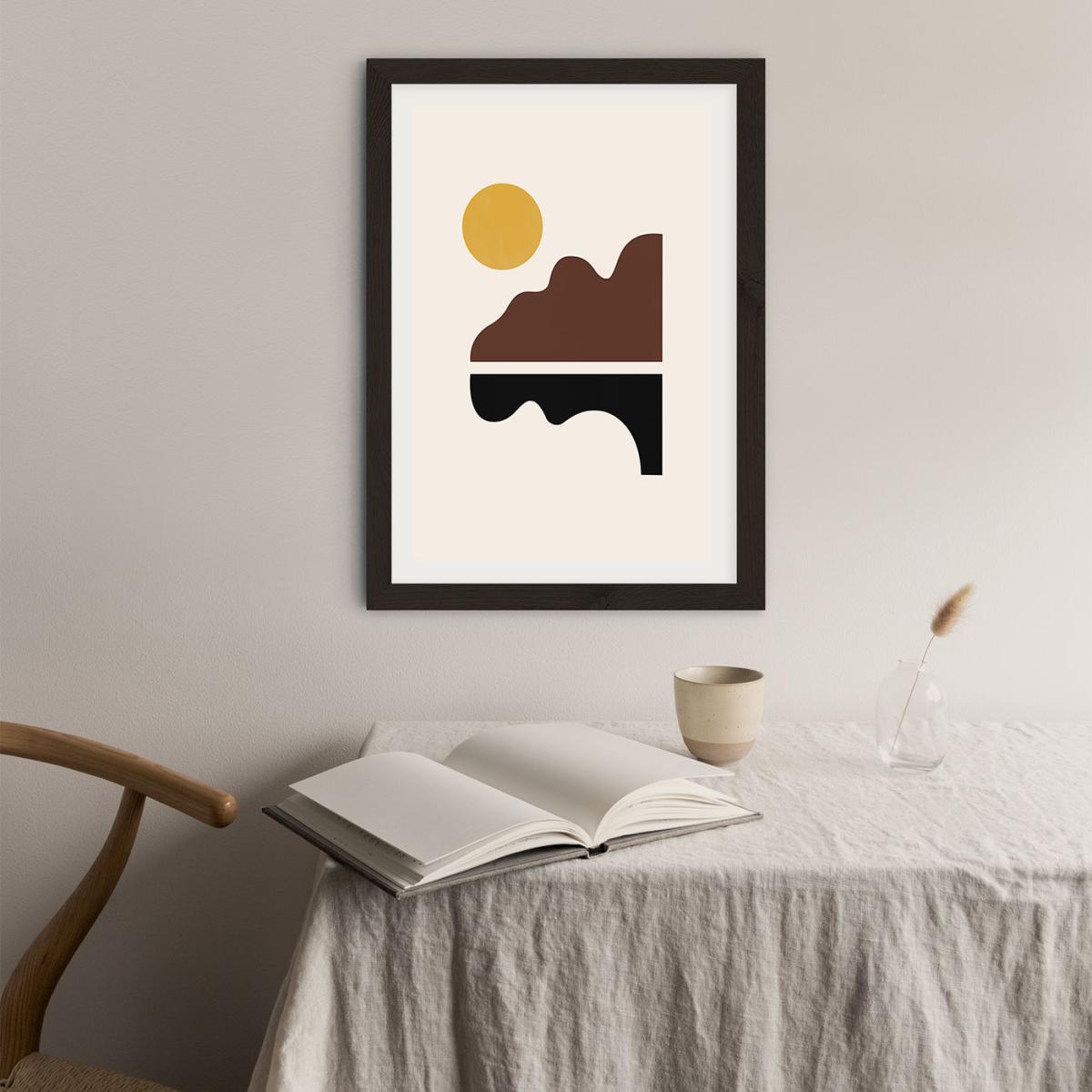 Big Sur Art Print Black Frame – image 4