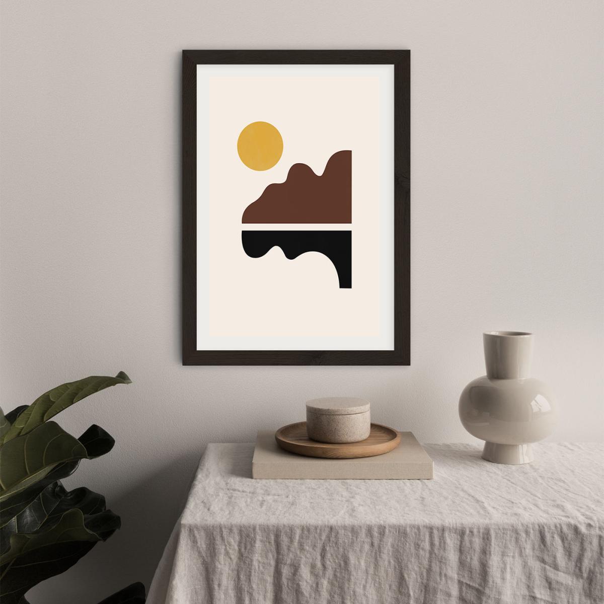 Big Sur Art Print Black Frame – image 5