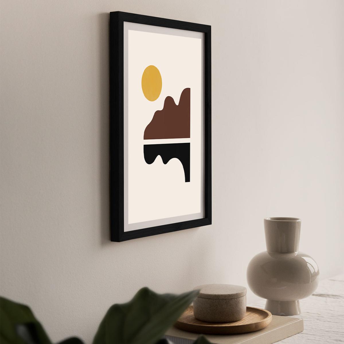 Big Sur Art Print Black Frame – image 7