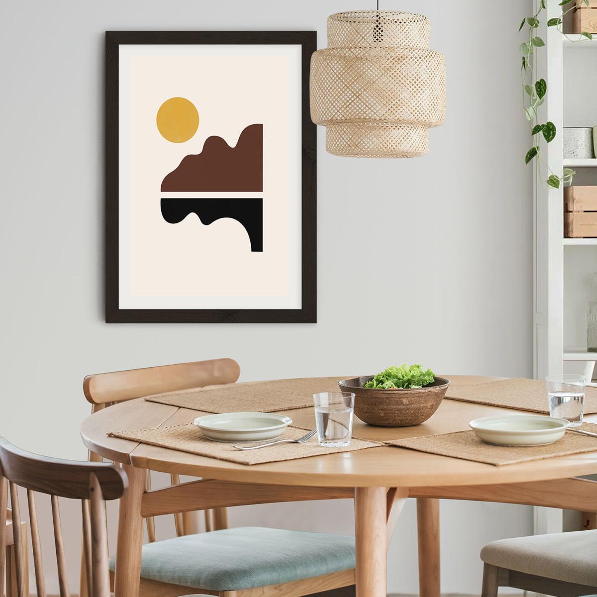 Big Sur Art Print Black Frame – image 10