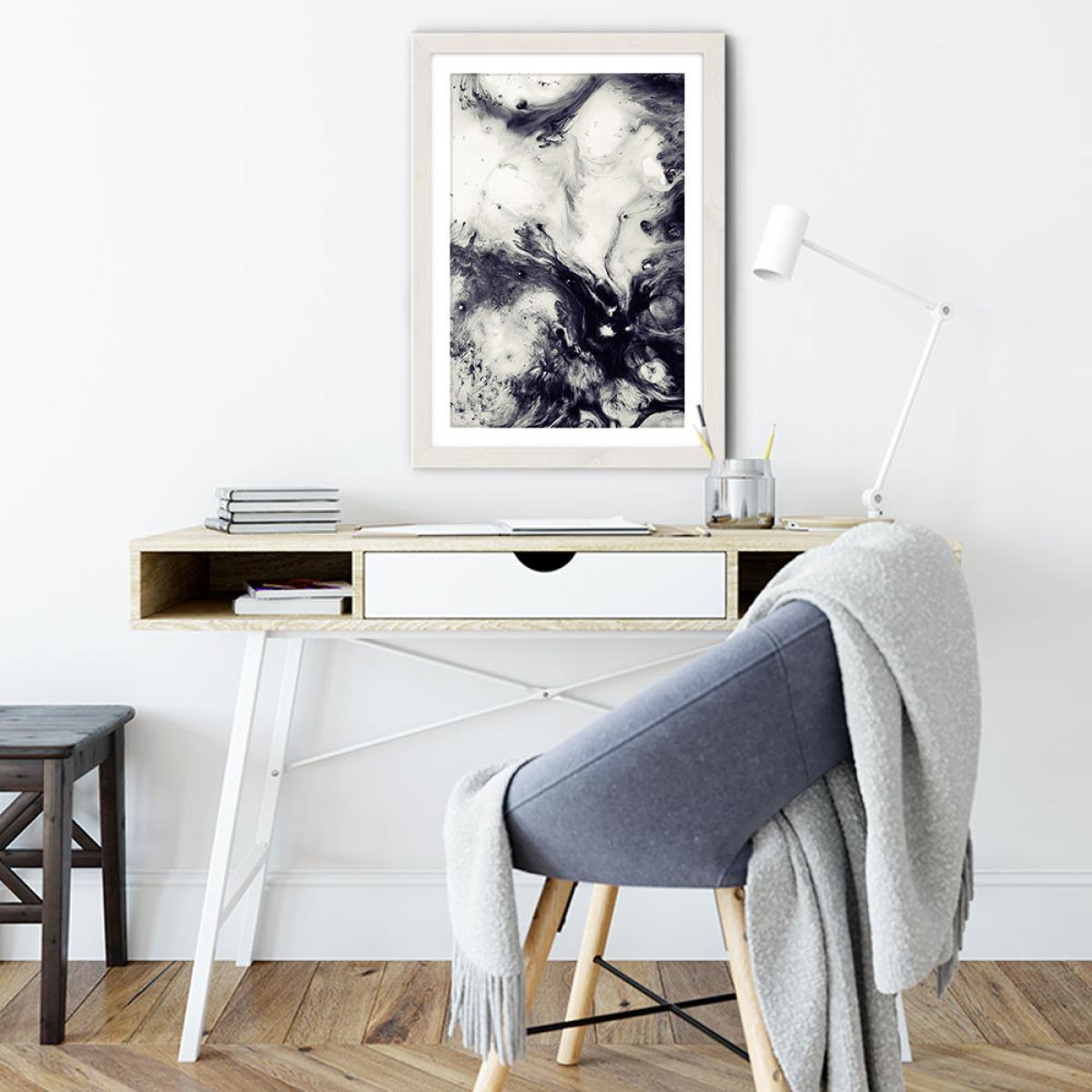 Grip Art Print White Frame – image 3