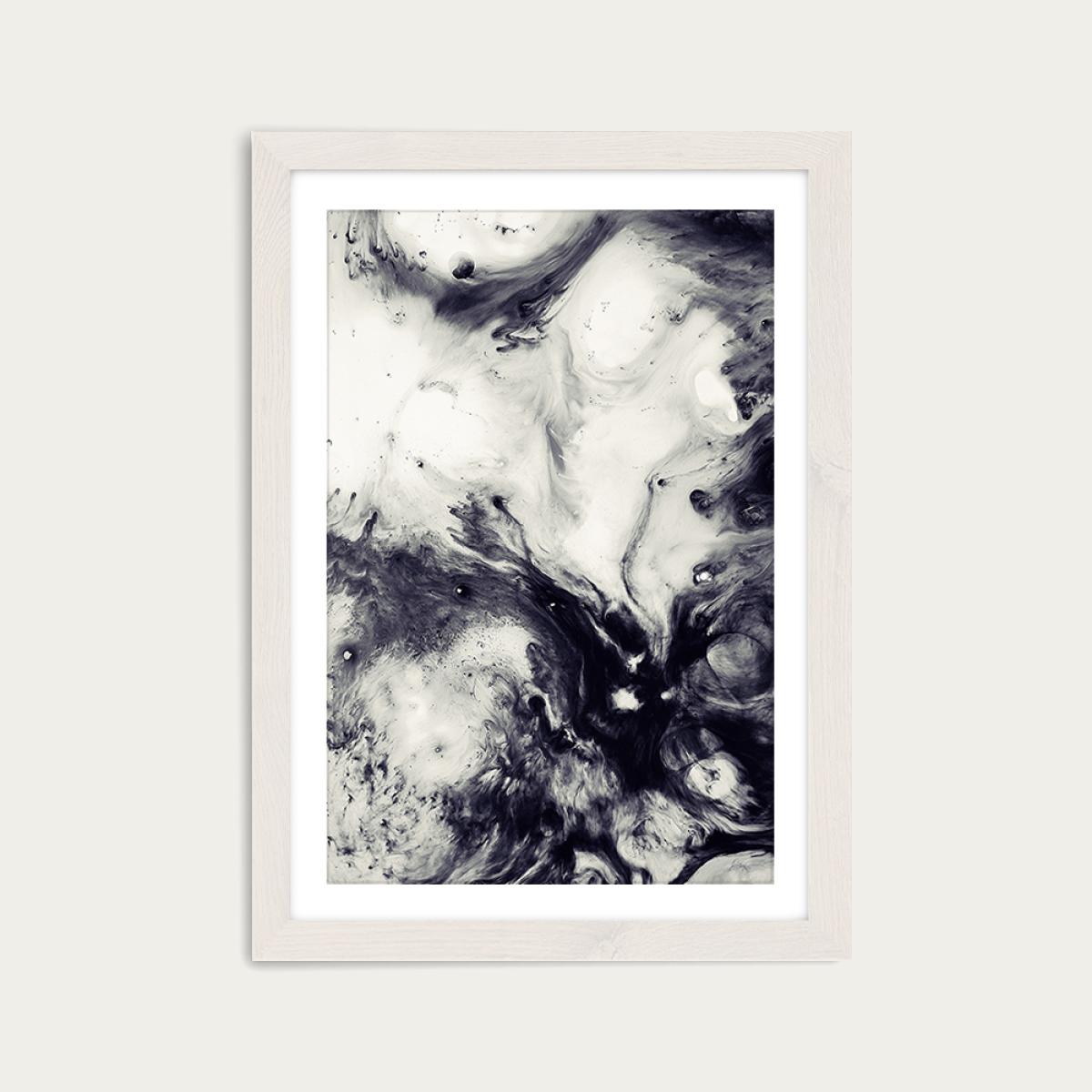 Grip Art Print White Frame – image 1