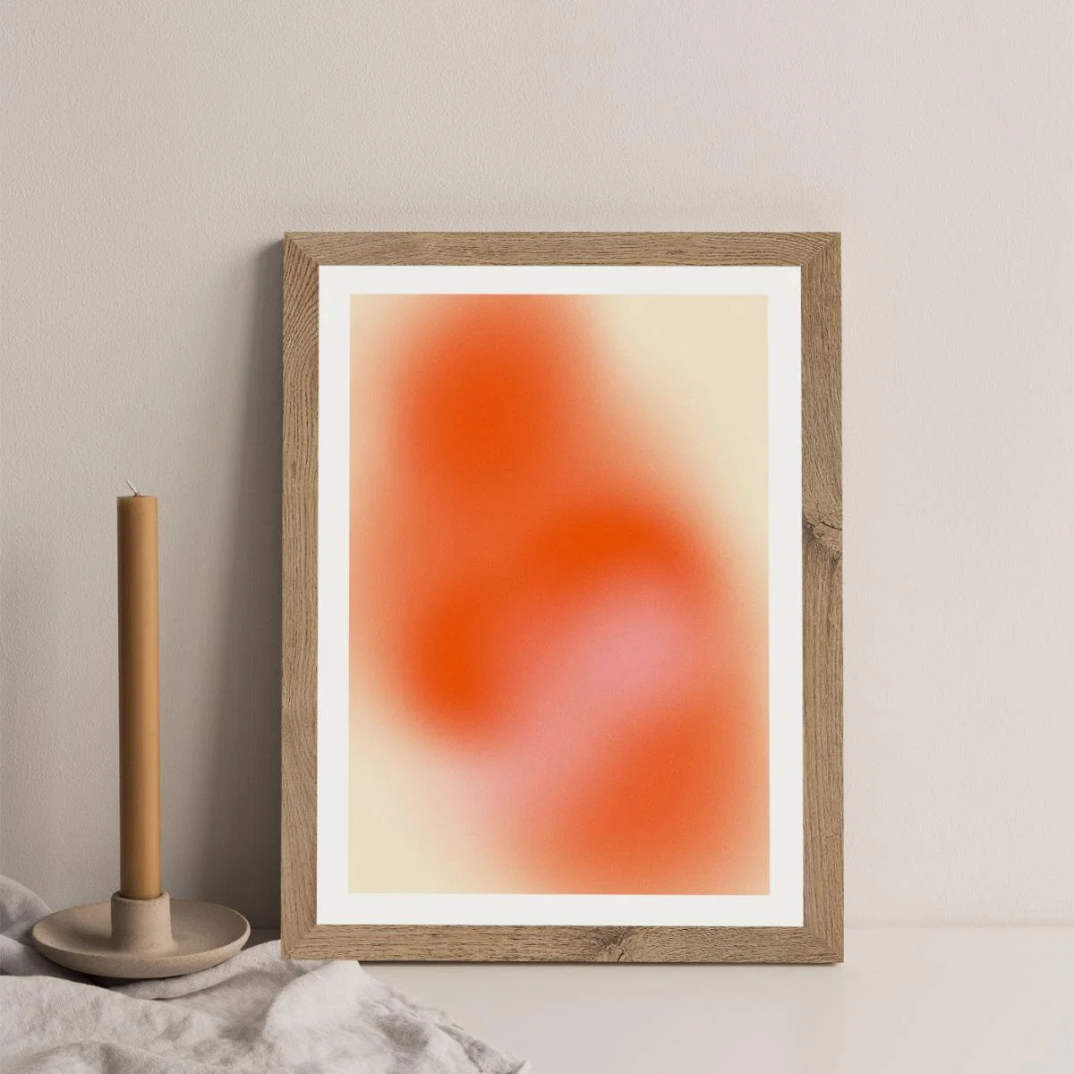 Her Art Print Oak Frame – image 2