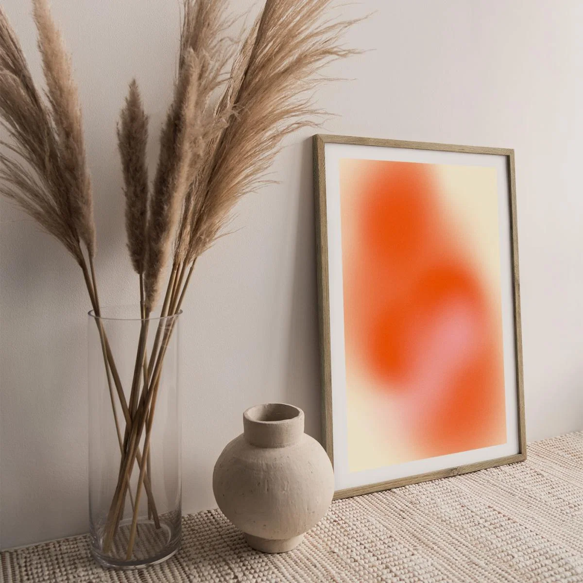 Her Art Print Oak Frame – image 4