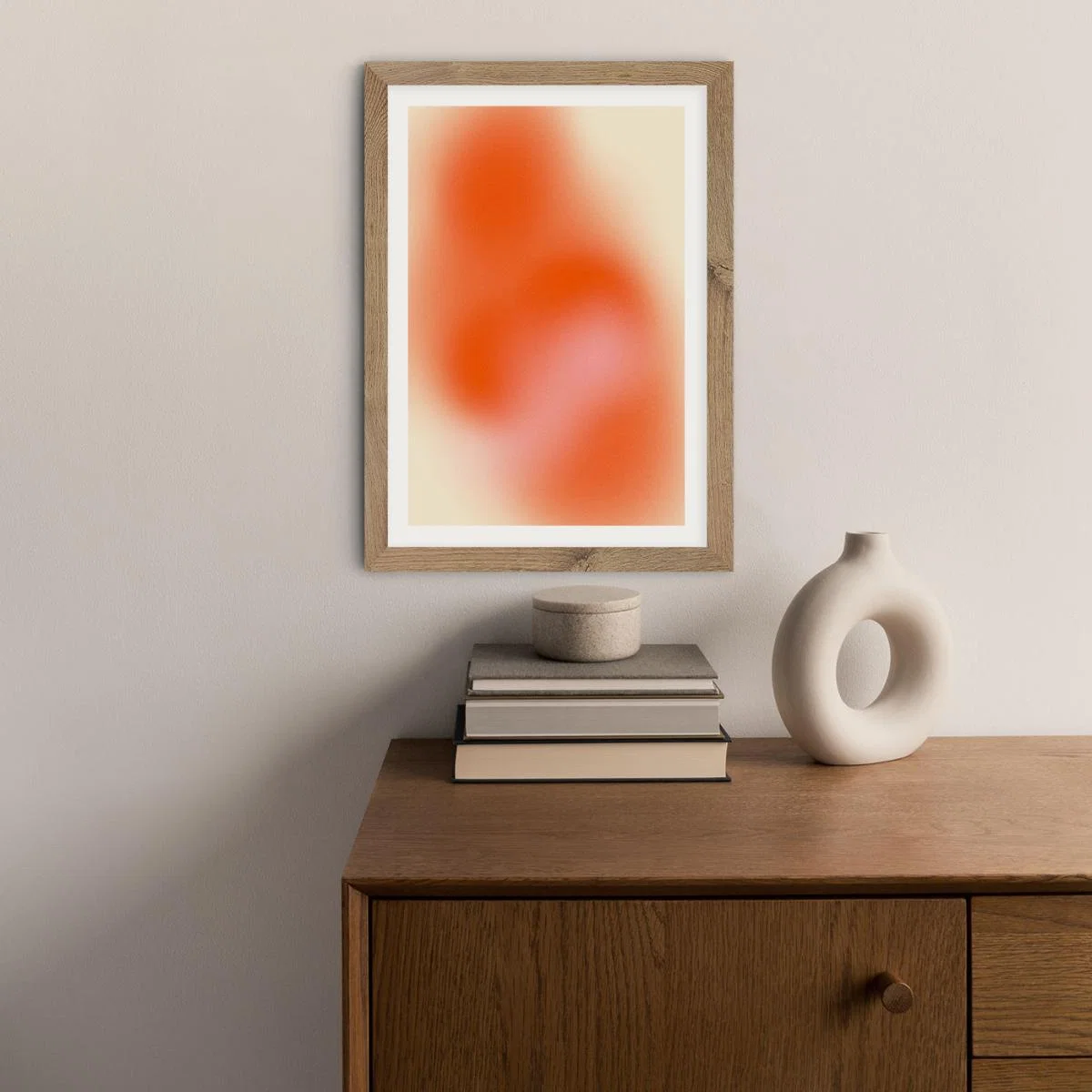 Her Art Print Oak Frame – image 5