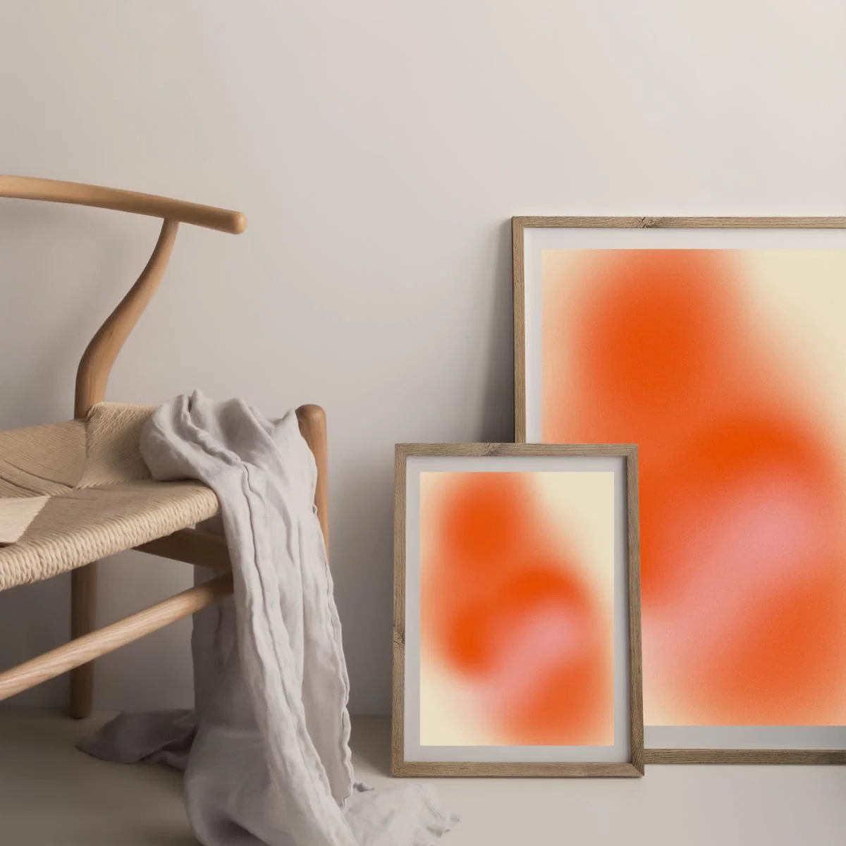 Her Art Print Oak Frame – image 6