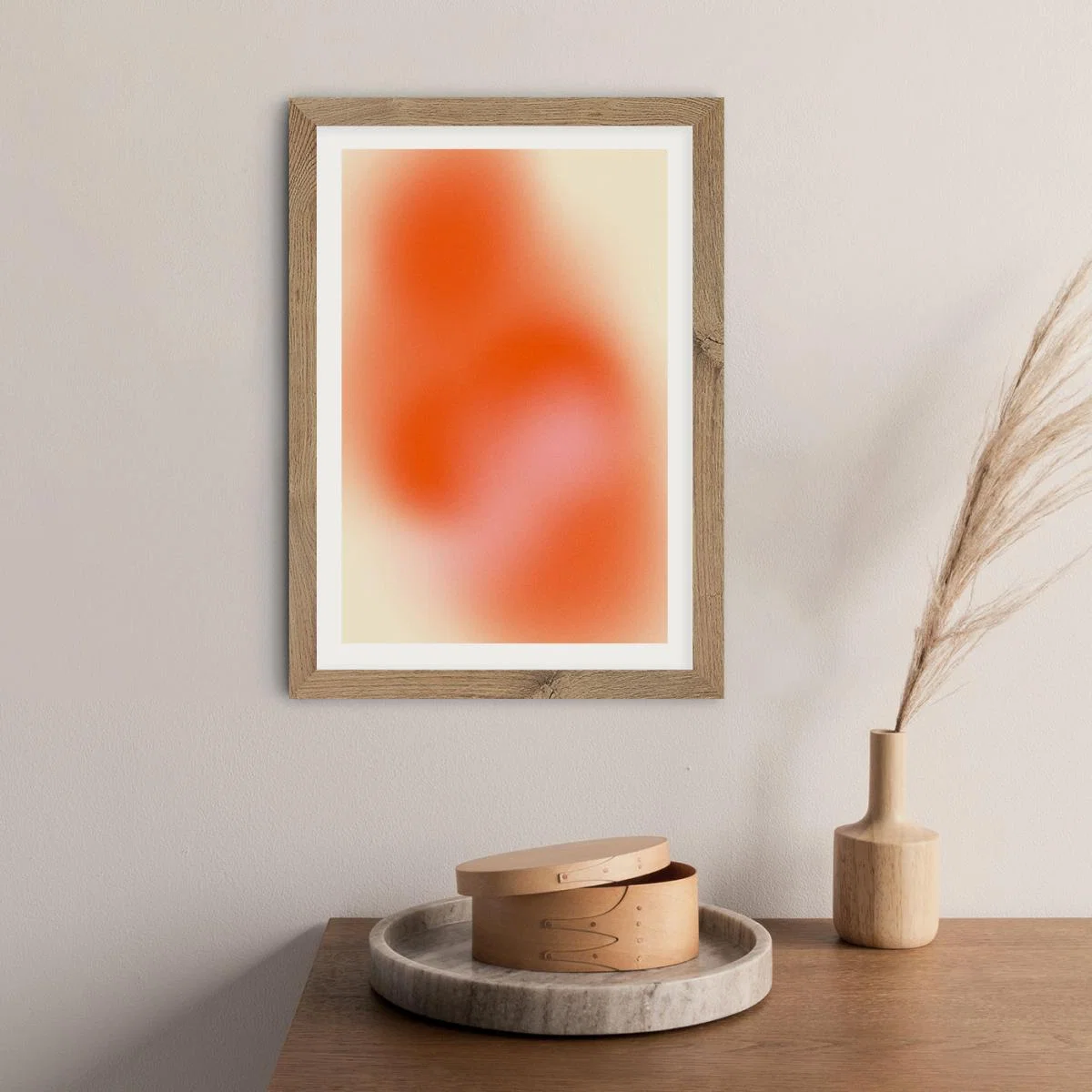 Her Art Print Oak Frame – image 8