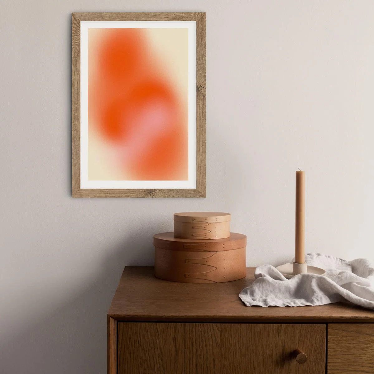 Her Art Print Oak Frame – image 9