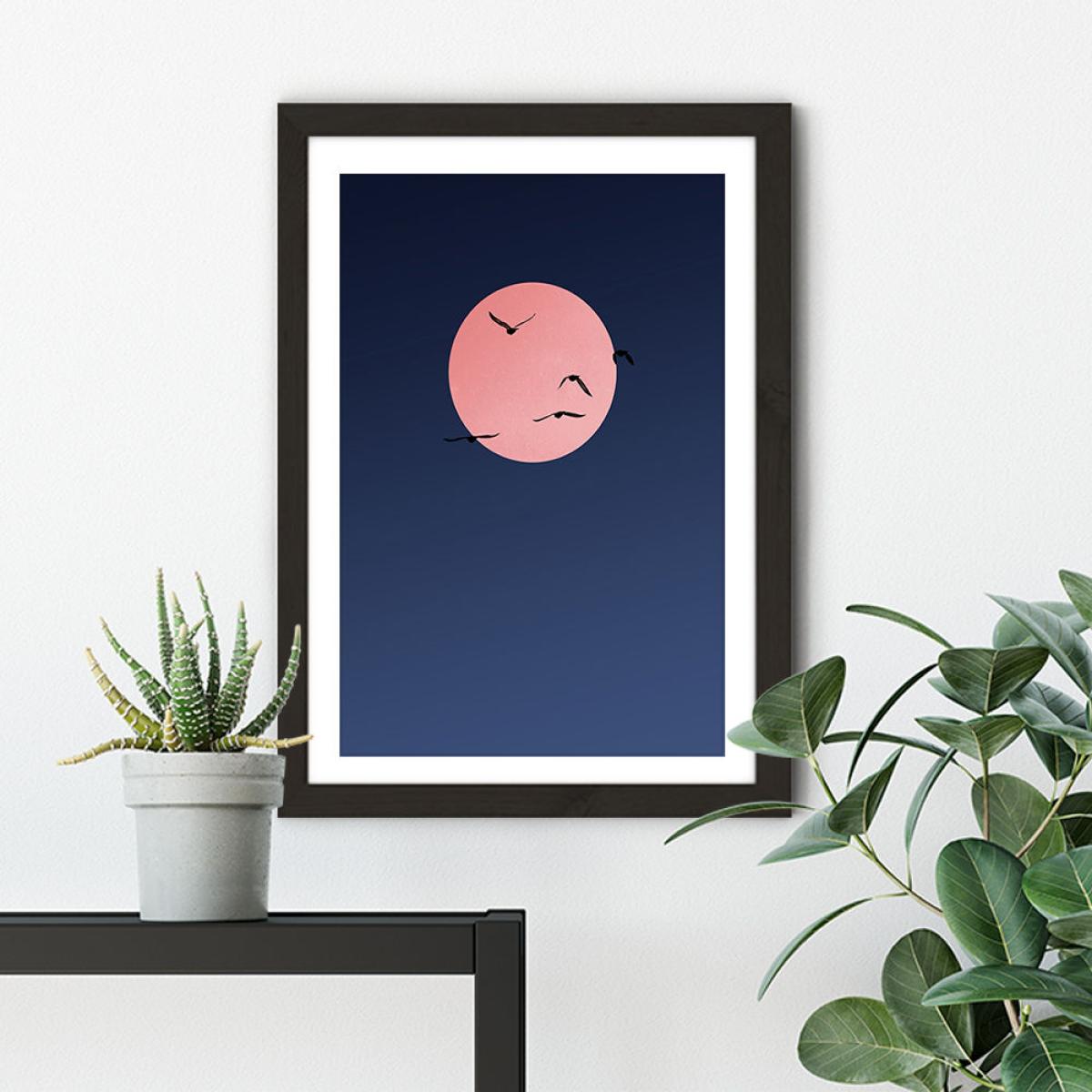 Summer Nights Art Print Black Frame – image 5