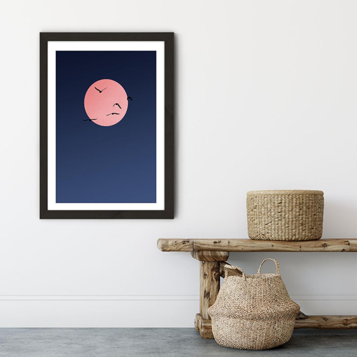 Summer Nights Art Print Black Frame – image 6