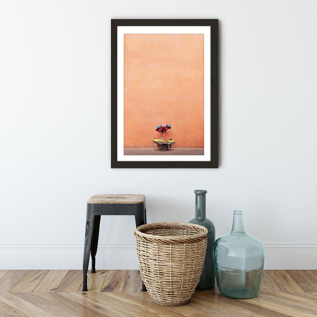 Fresh Fruits Art Print Black Frame – image 2