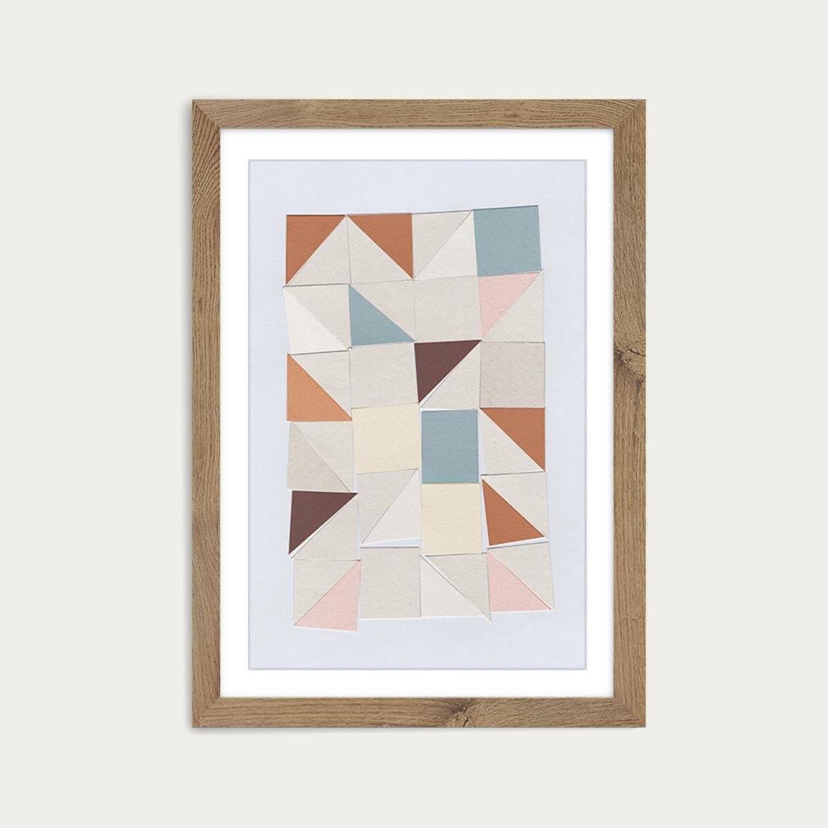 Innocence Art Print Oak Frame – image 1