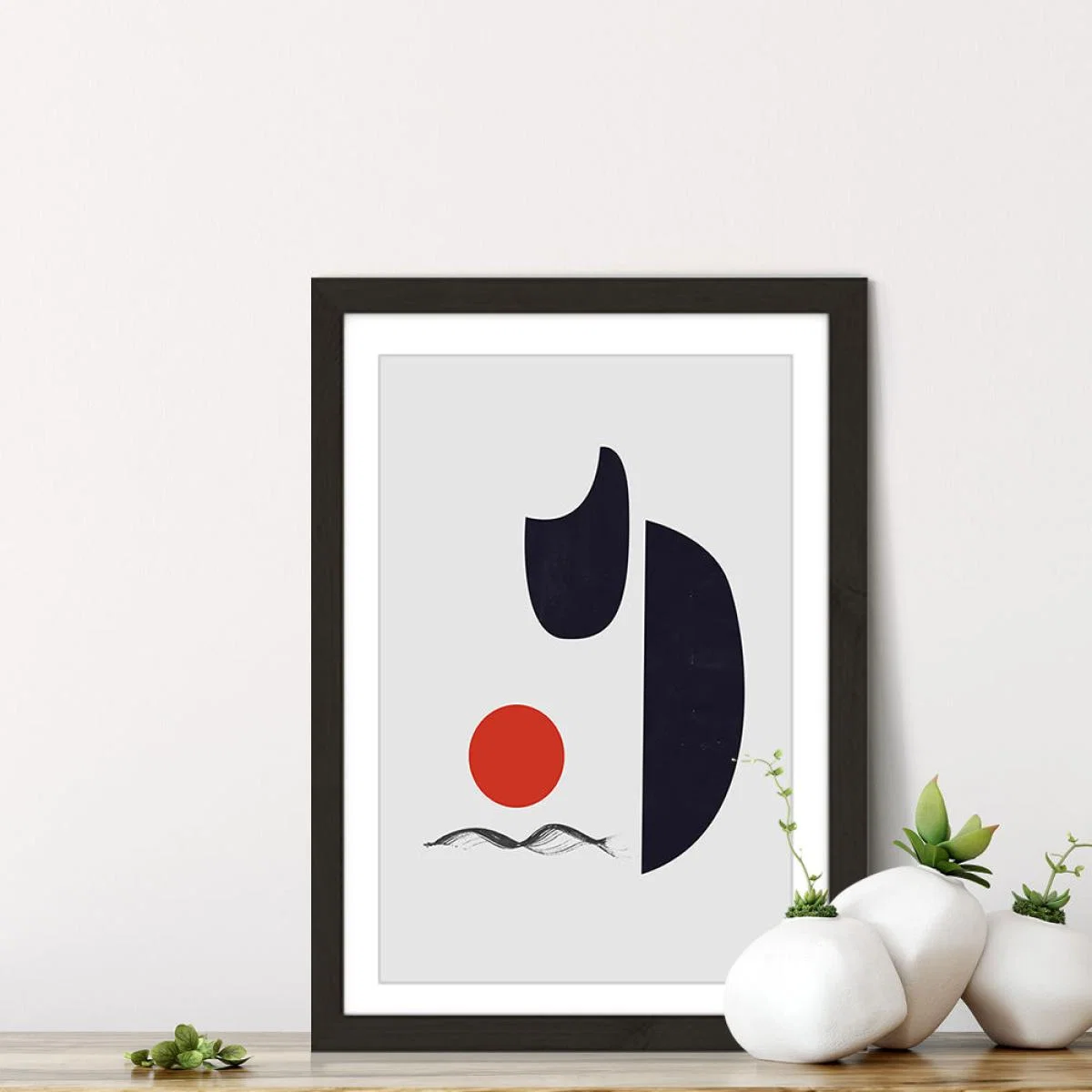 Element No. 2 Art Print Black Frame – image 2