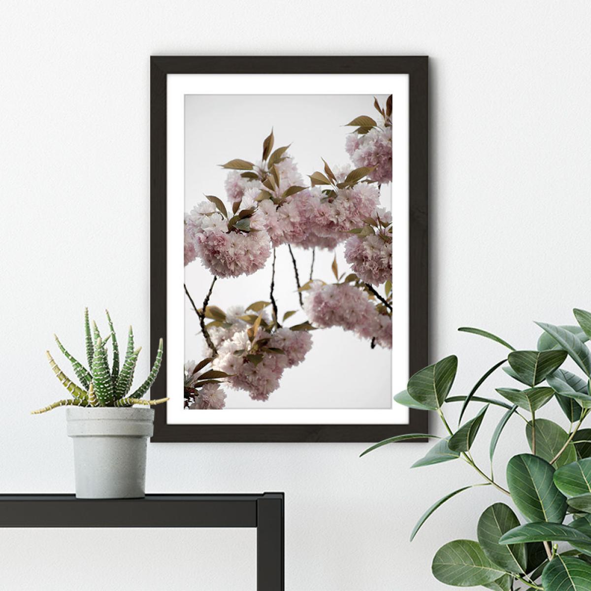 Clouds of Cherry Flowers Art Print Black Frame – image 7