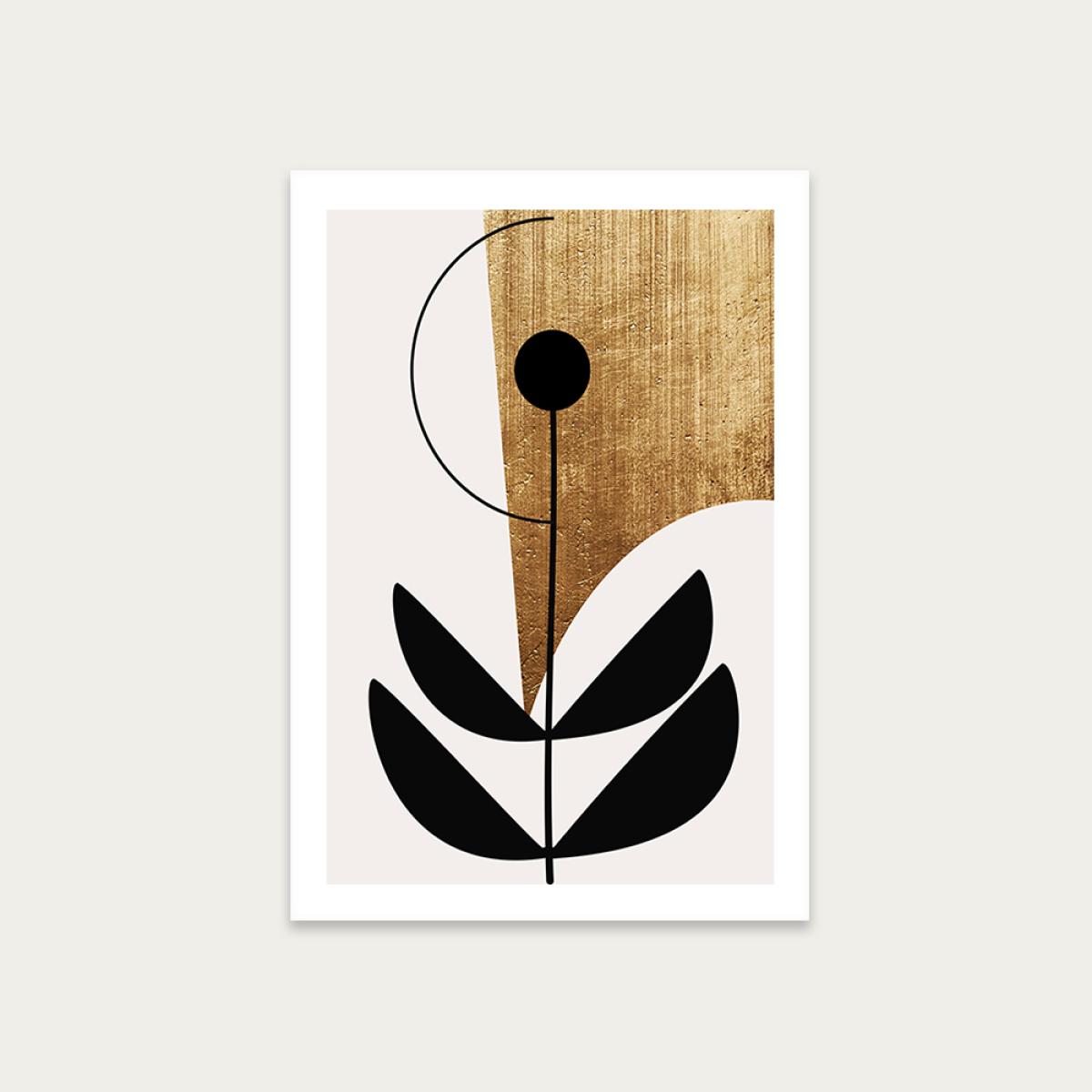 Nara Nero Art Print Unframed