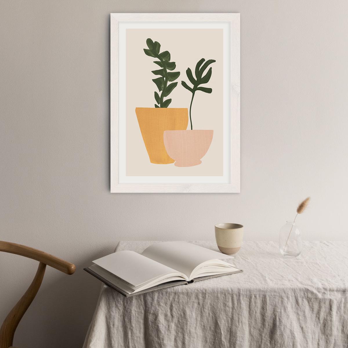 Planted Art Print White Frame – image 3