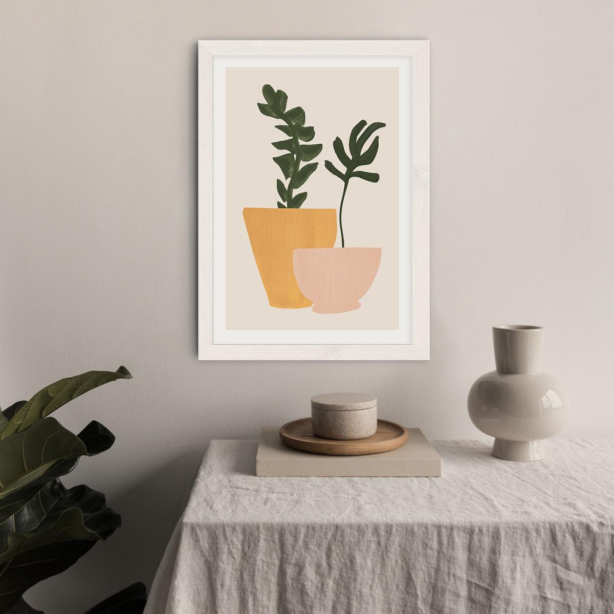 Planted Art Print White Frame – image 6