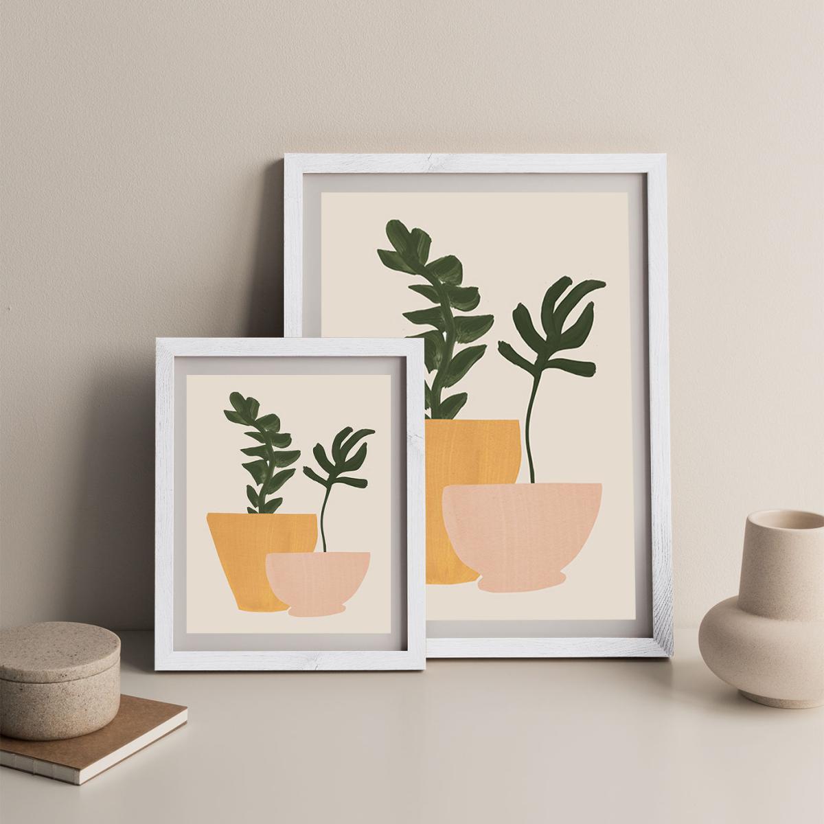 Planted Art Print White Frame – image 8
