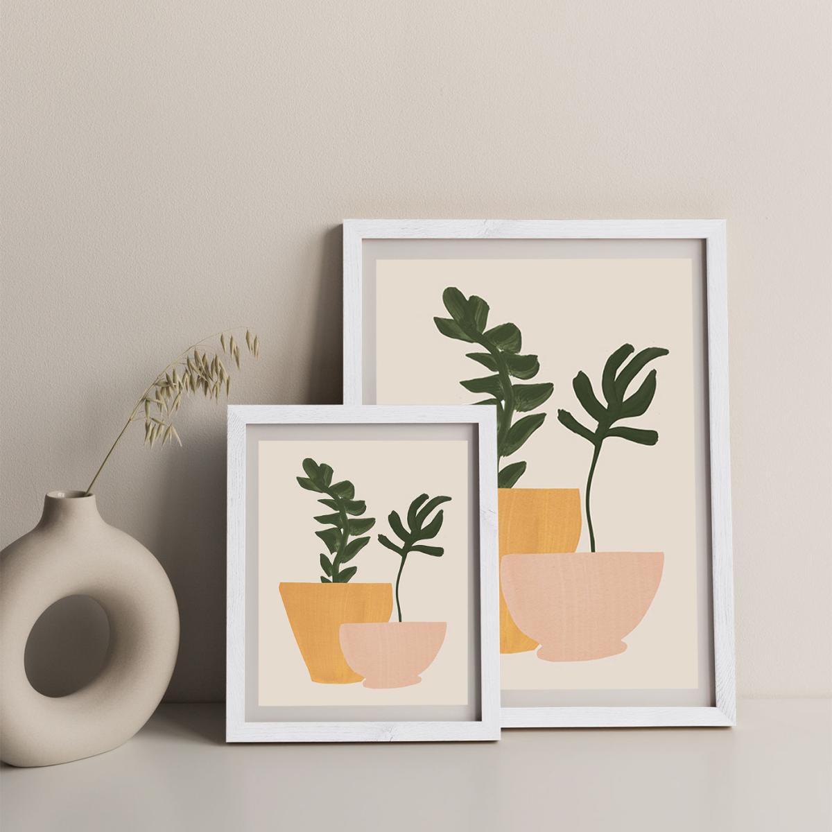 Planted Art Print White Frame – image 9