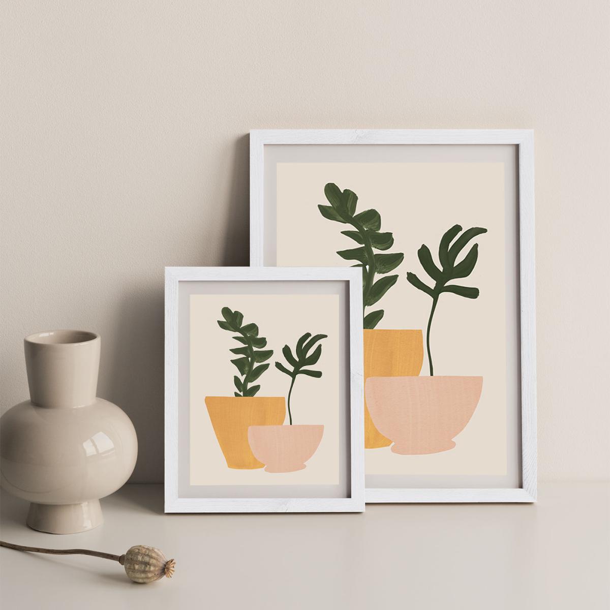 Planted Art Print White Frame – image 10