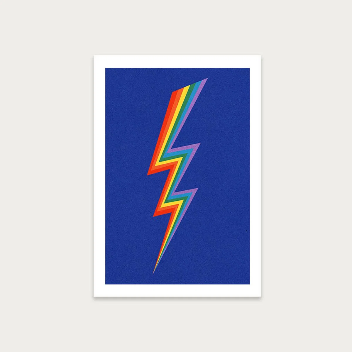 Thunder Rainbow Art Print Unframed