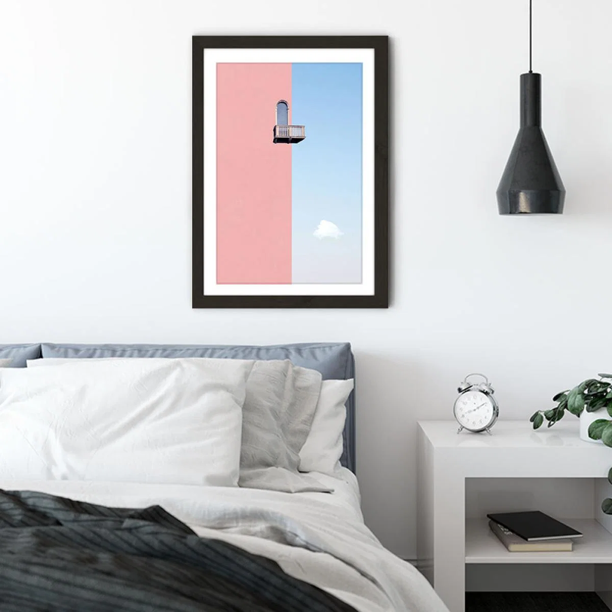 Above Art Print Black Frame – image 2