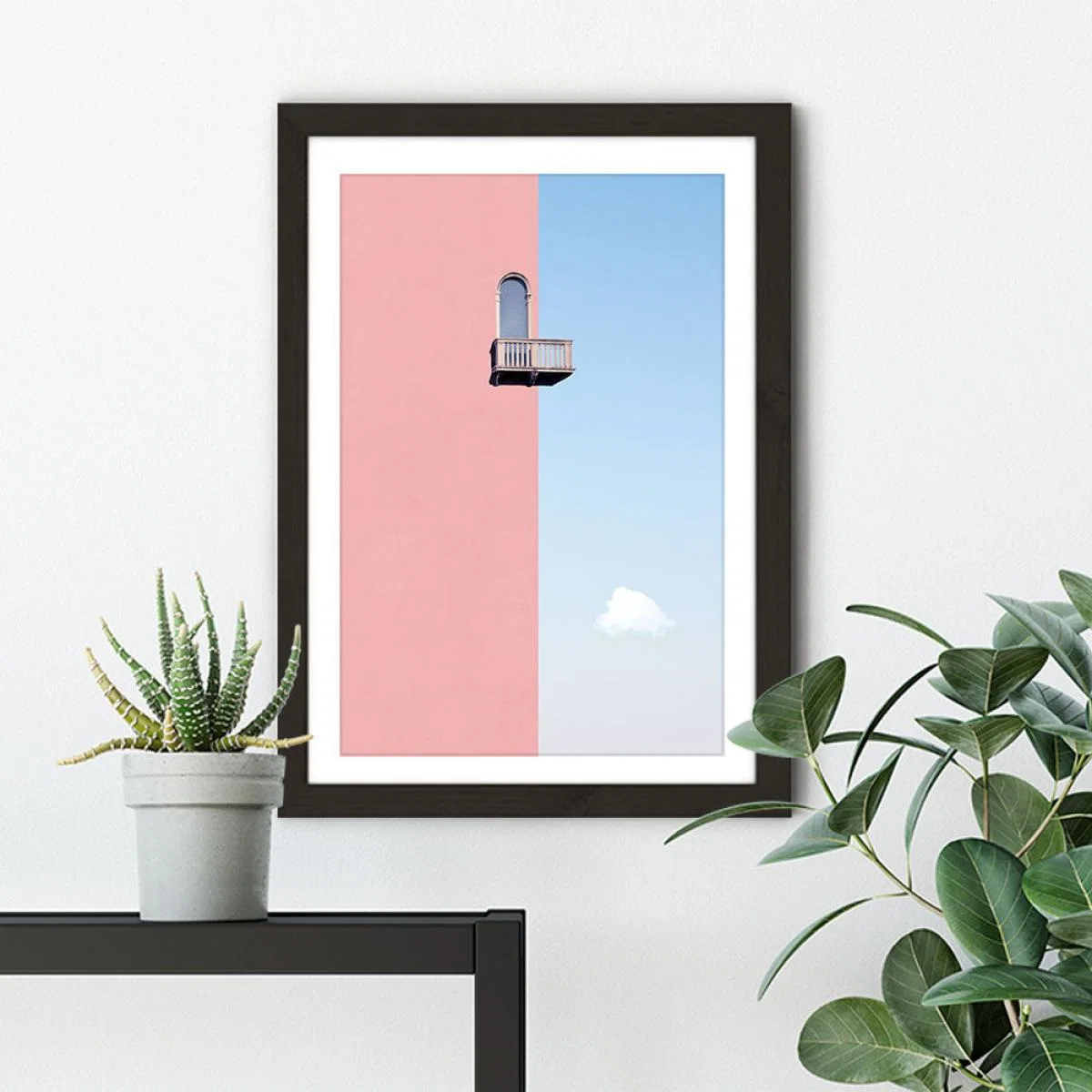 Above Art Print Black Frame – image 3