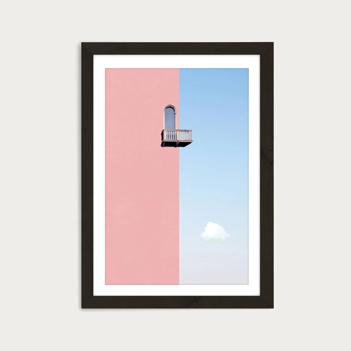 Above Art Print Black Frame – image 1