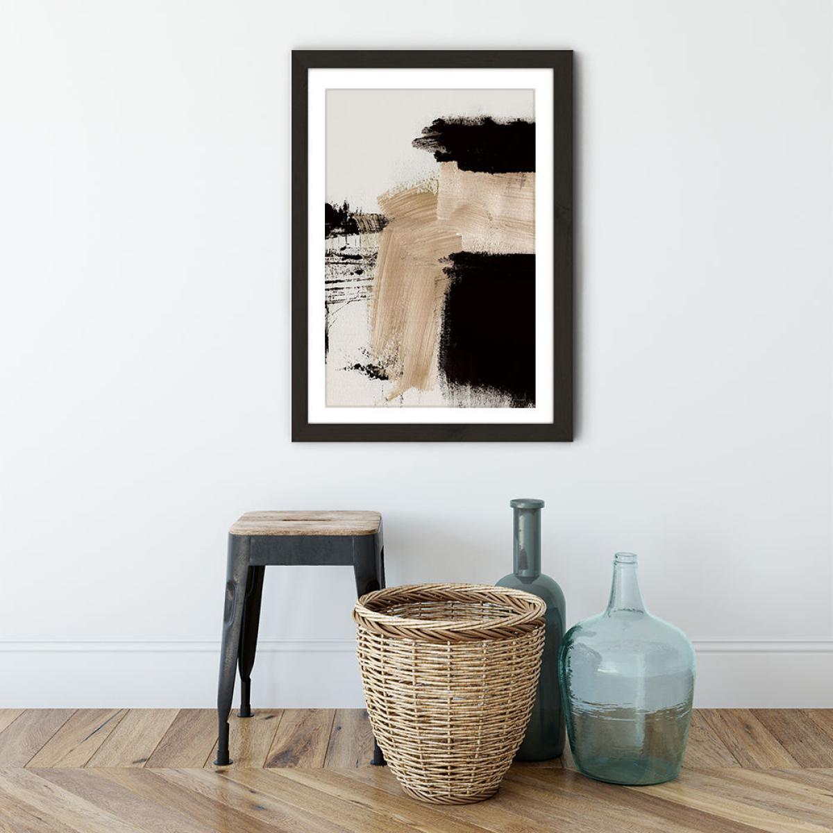 Path Art Print Black Frame – image 2