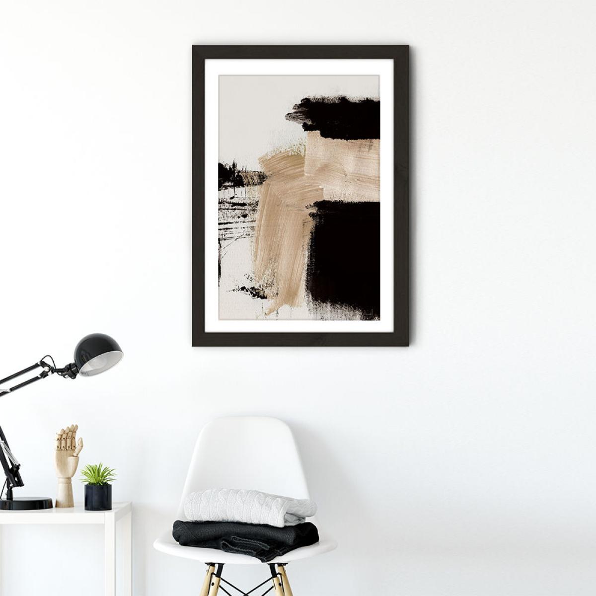 Path Art Print Black Frame – image 3