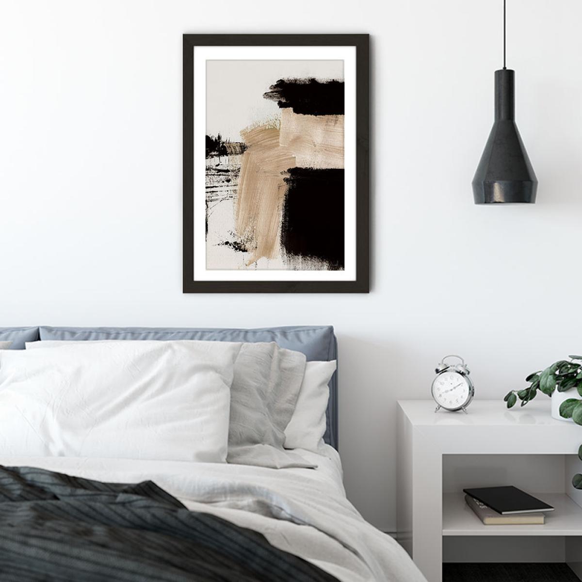 Path Art Print Black Frame – image 4