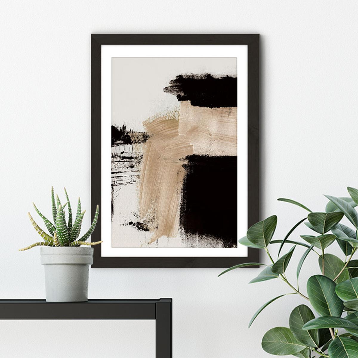 Path Art Print Black Frame – image 5