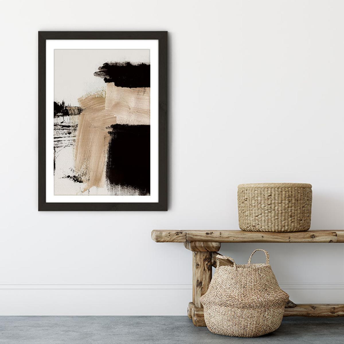 Path Art Print Black Frame – image 6
