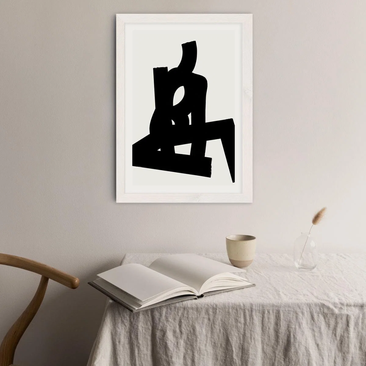 I'm Perfect Art Print White Frame – image 2