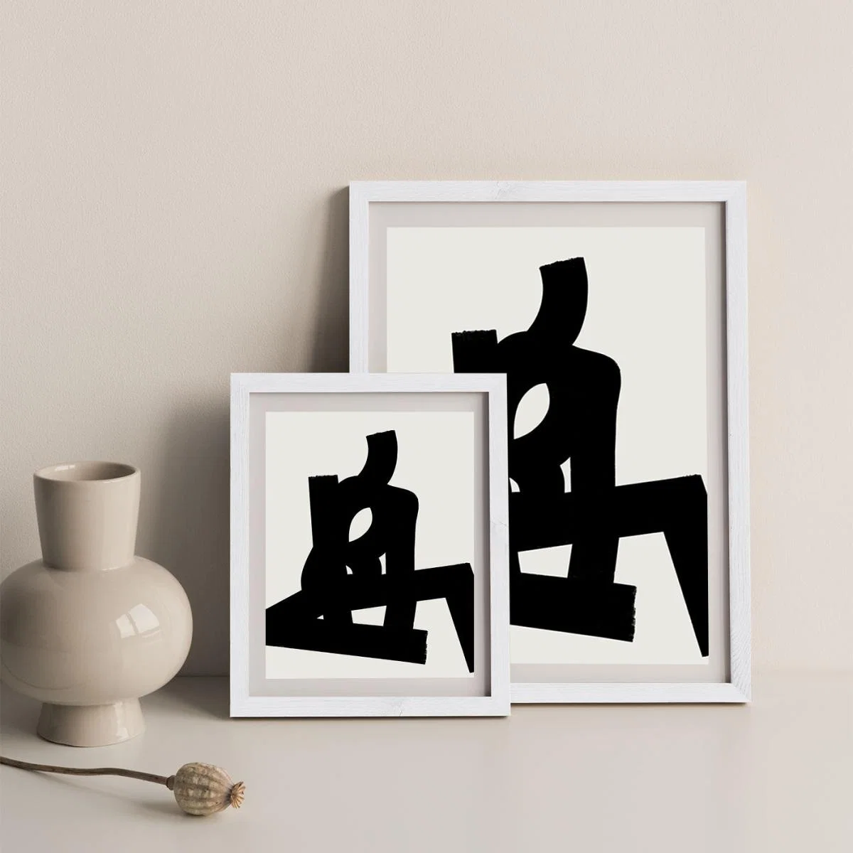 I'm Perfect Art Print White Frame – image 11