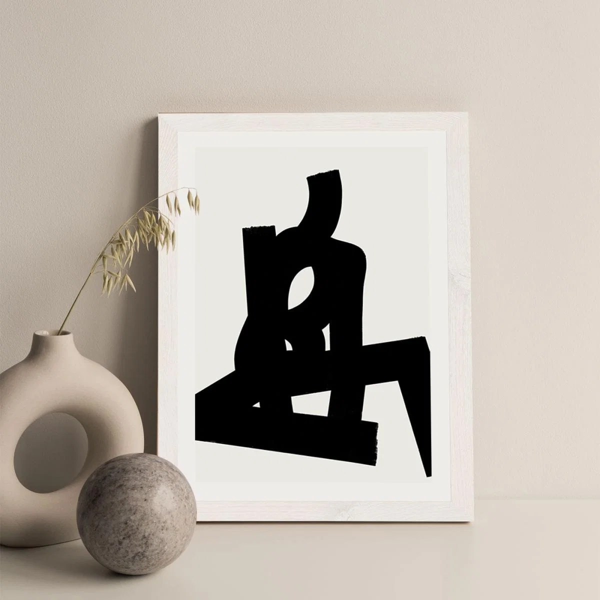 I'm Perfect Art Print White Frame – image 3