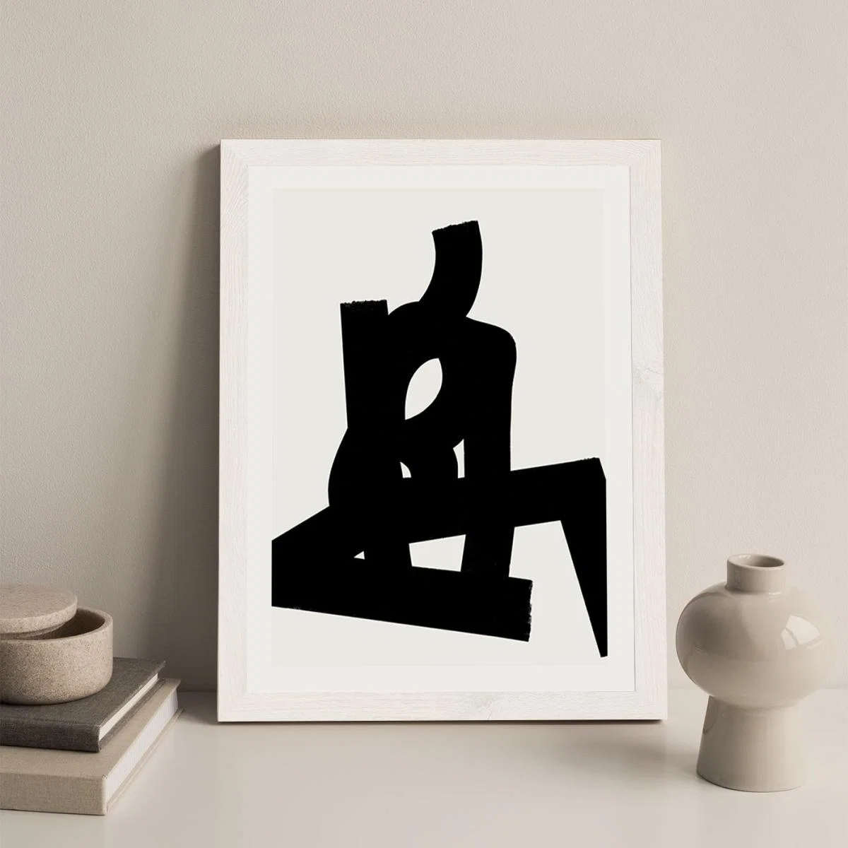 I'm Perfect Art Print White Frame – image 4