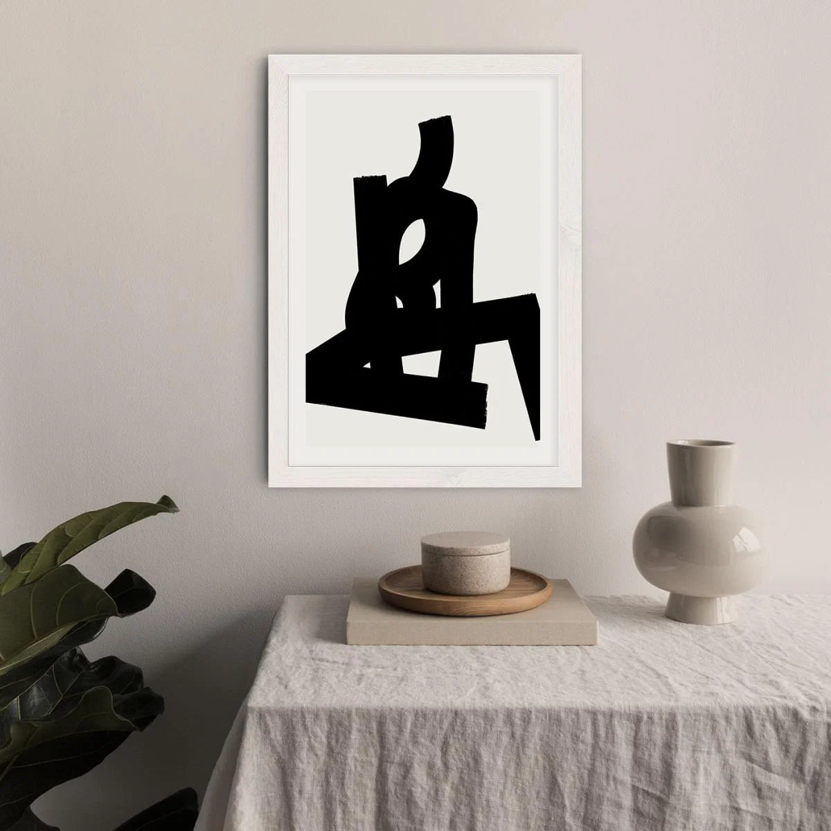 I'm Perfect Art Print White Frame – image 6
