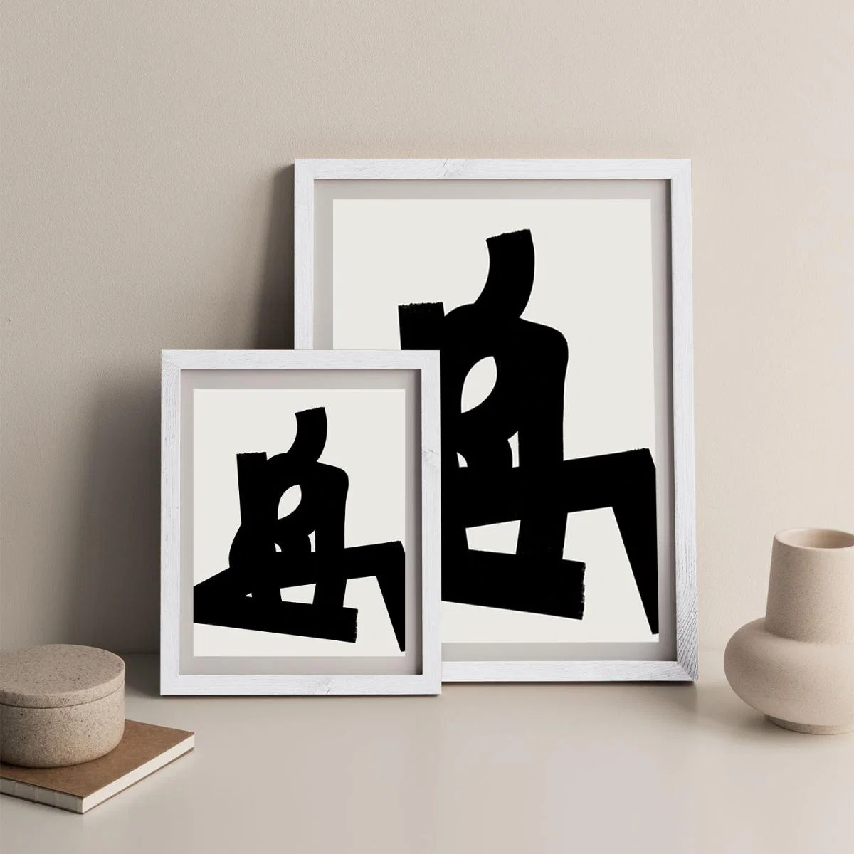 I'm Perfect Art Print White Frame – image 7