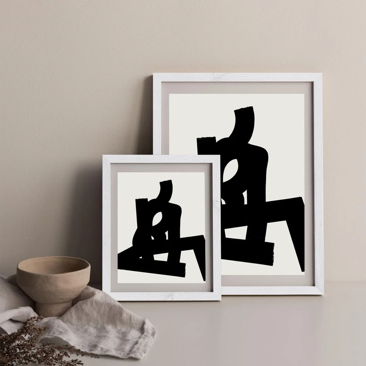 I'm Perfect Art Print White Frame – image 10