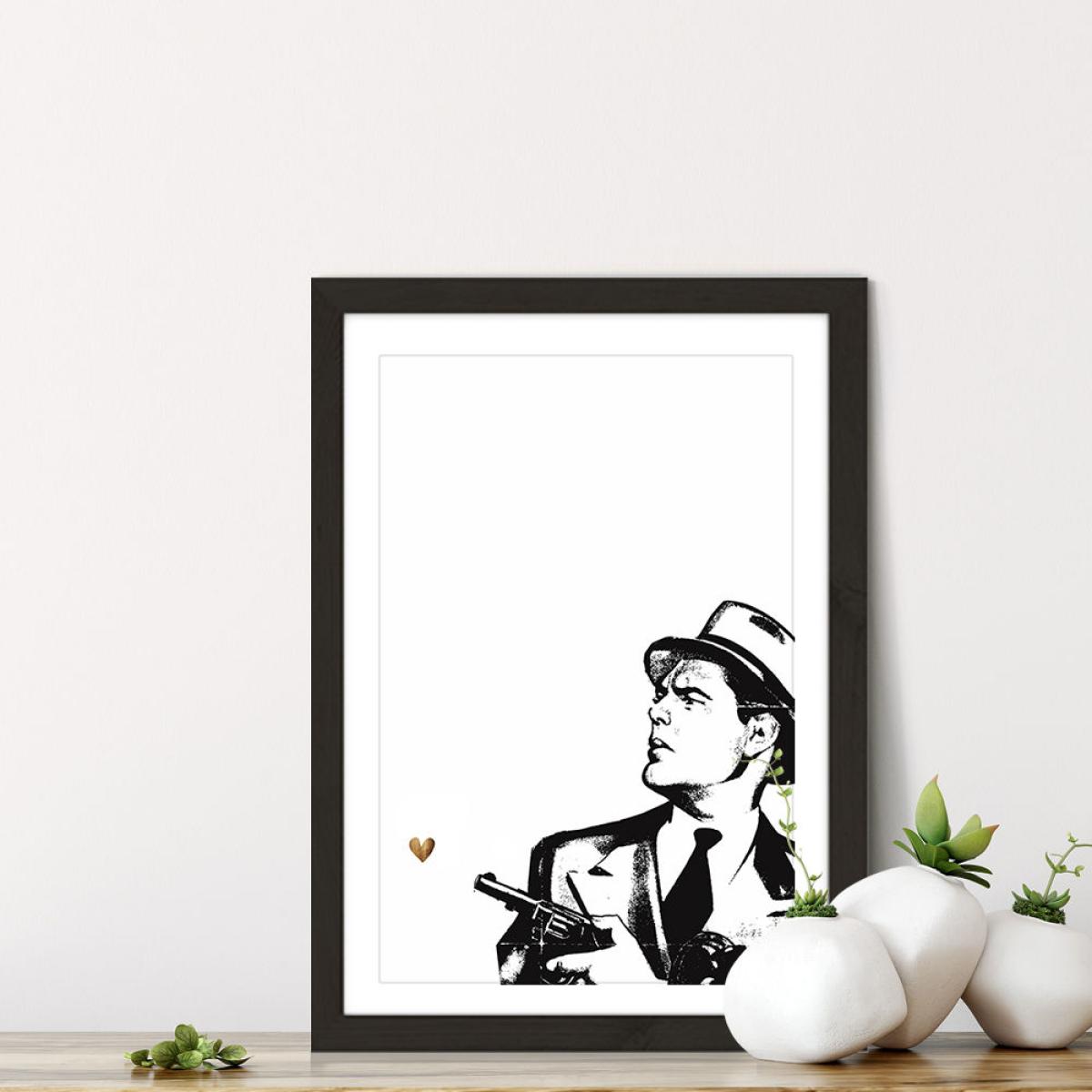 Don't You Dare Art Print Black Frame – image 7